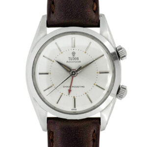 チューダー - アドバイザー アラーム ウォッチ | TUDOR | 7926 | SS シルバー文字盤 手巻き レザー | ヴィンテージ