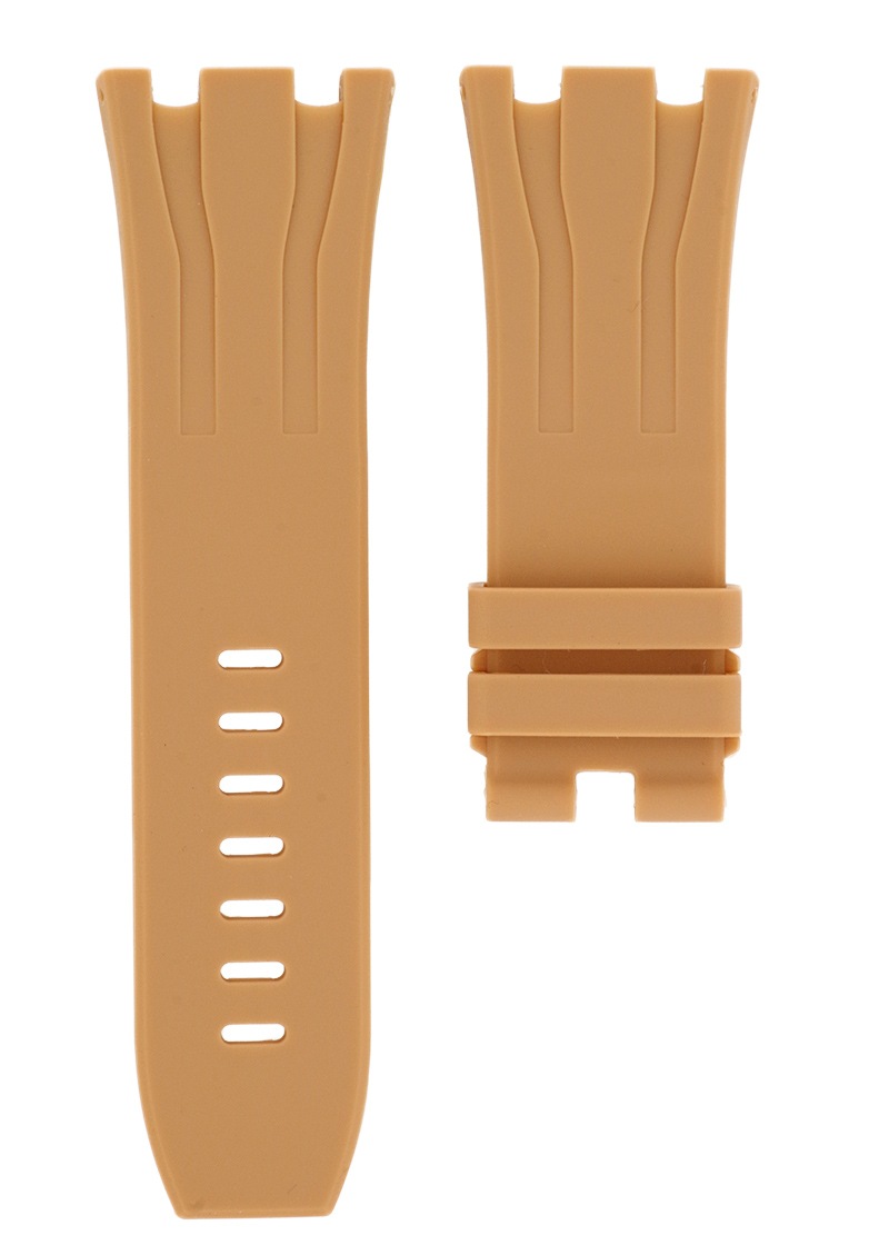 HORUS ラバーストラップ オーデマピゲ ロイヤルオークオフショア 44mm 26400用 ラバー タン(ベージュ) 30-24mm