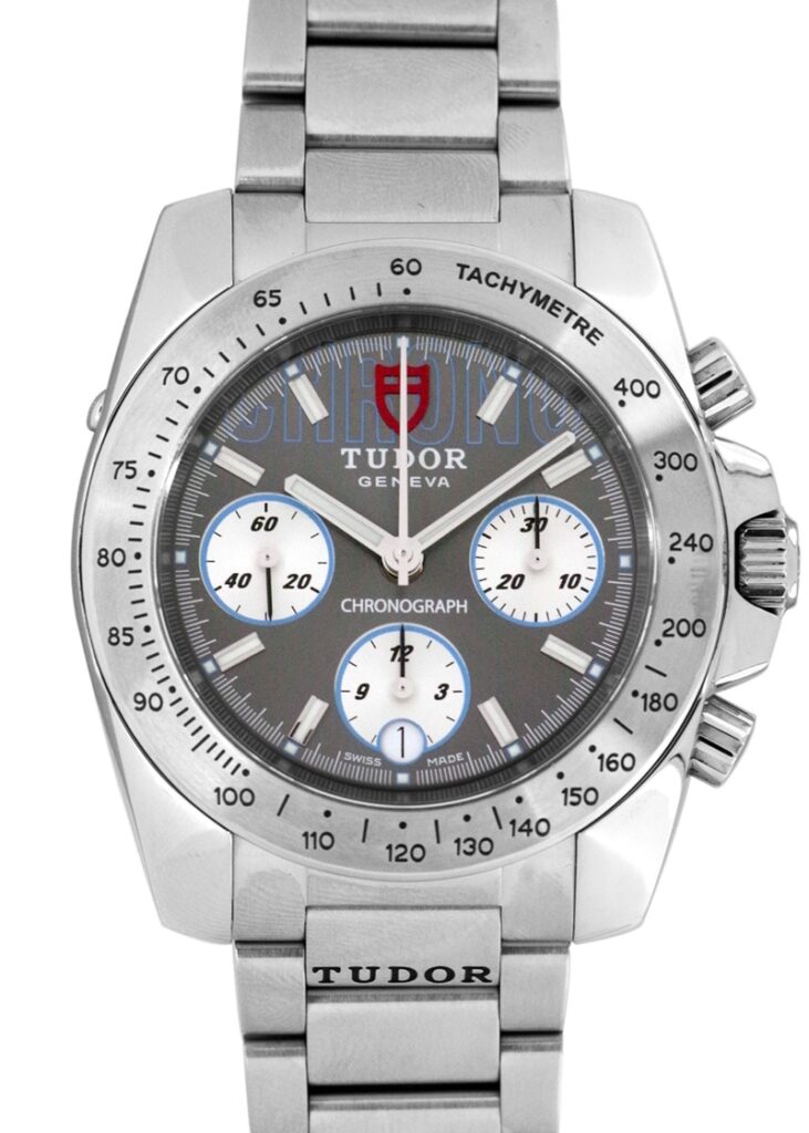 チューダー - スポーツ クロノグラフ | TUDOR | 20300 | SS グレー文字盤 自動巻き ブレスレット | 中古 |