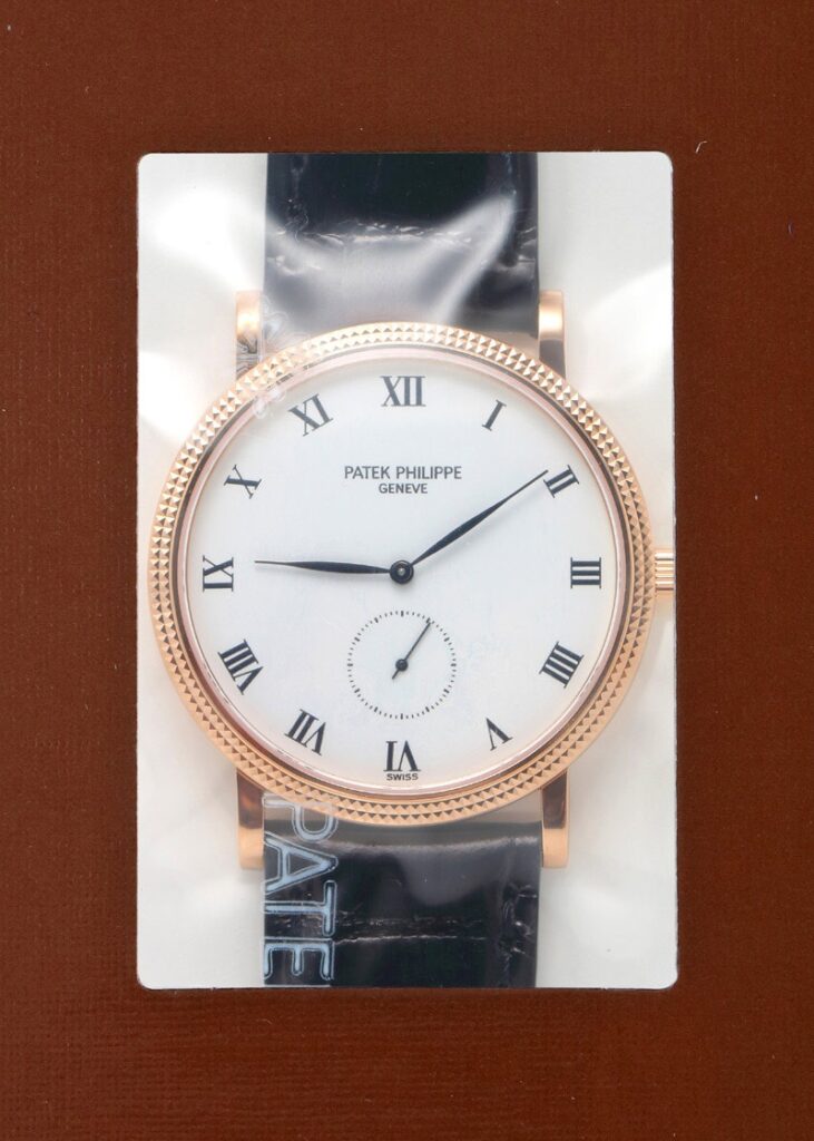 パテックフィリップ - カラトラバ | PATEK PHILIPPE | 3919R-001 | RG 白文字盤 手巻き レザー | アーカイブ付 | 1989年製 | レストア | 中古 |
