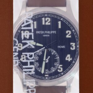 パテックフィリップ - カラトラバ パイロット トラベルタイム | PATEK PHILIPPE | 5524G-001 | WG 黒文字盤 自動巻き レザー | レストア | 中古 |