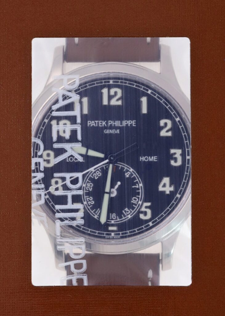 パテックフィリップ - カラトラバ パイロット トラベルタイム | PATEK PHILIPPE | 5524G-001 | WG 黒文字盤 自動巻き レザー | レストア | 中古 |