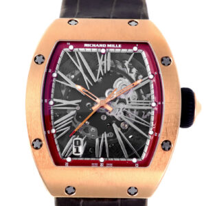 リシャールミル - オートマティック | RICHARD MILLE | RM023 | RG スケルトン文字盤 自動巻き レザー | 中古
