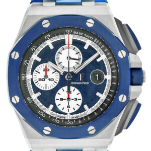 オーデマピゲ - ロイヤルオーク オフショア クロノグラフ | AUDEMARS PIGUET | 26400SO.OO.A335CA.01 | SS ブルー文字盤 自動巻き ラバー | ブティック400本限定 | 委託品 | 中古 |