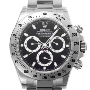 ロレックス - オイスターパーペチュアル コスモグラフ デイトナ【シール付き デッドストック】 | ROLEX | 116520 | SS 黒文字盤 自動巻き ブレスレット