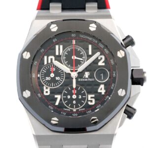 オーデマピゲ - ロイヤルオーク オフショアクロノグラフ | AUDEMARS PIGUET | 26470SO.OO.A002CA.01 | SS 黒文字盤 自動巻き ラバー | 中古 |