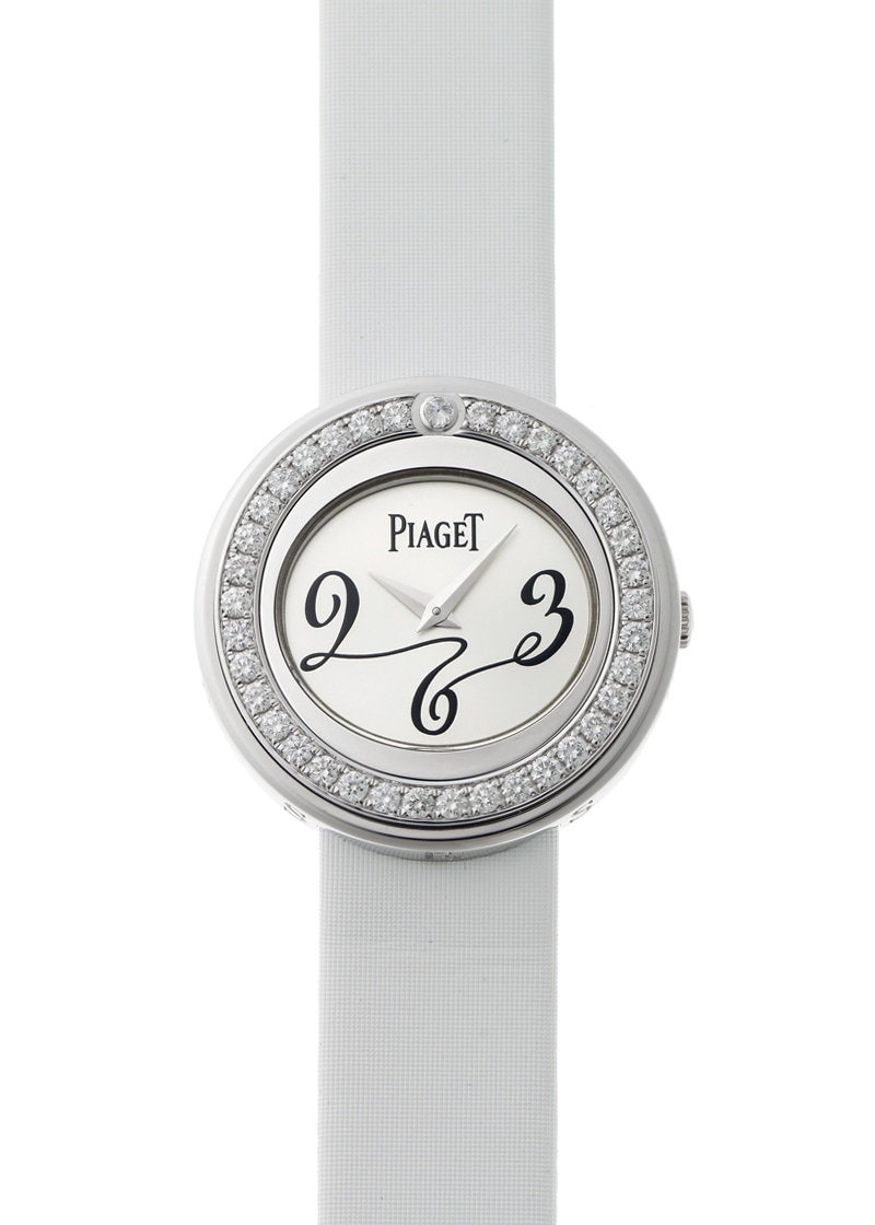 ピアジェ - ポセション ベゼルダイヤ | PIAGET | P10402 | WG シルバー文字盤 クオーツ サテン | 中古 |