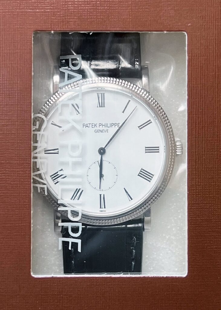 パテックフィリップ - カラトラバ | PATEK PHILIPPE | 5119G-001 | WG 白文字盤 手巻き レザー | レストア | 中古 |