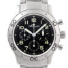 ブレゲ - アエロナバル | BREGUET | 3800ST/92/SW9 | SS 黒文字盤 自動巻き ブレスレット | 中古 |