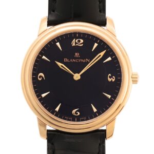 ブランパン - ニュークラシック ウルトラスリム | BLANCPAIN | 2021-3630-55 | BLANCPAIN | PG 黒文字盤 手巻き レザー| 世界300本限定 | 中古 |