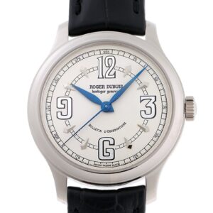 ロジェデュブイ - オマージュ | ROGER DUBUIS | H37 57 0 3.63/74 | WG シルバー文字盤 自動巻き レザー | 中古 |