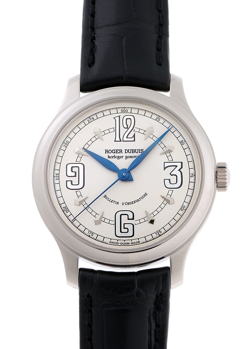 ロジェデュブイ - オマージュ | ROGER DUBUIS | H37 57 0 3.63/74 | WG シルバー文字盤 自動巻き レザー | 中古 |