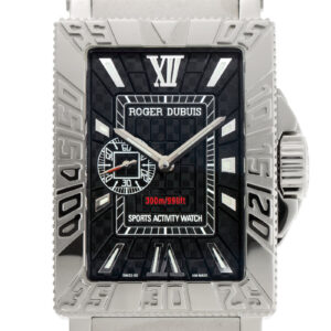 ロジェデュブイ - シーモア | ROGER DUBUIS | MS34 21 9 K9.53RC | SS 黒文字盤 自動巻き ラバー | 中古