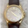 パテックフィリップ - カラトラバ | PATEK PHILIPPE | 5107J-001 | YG シルバー文字盤 自動巻き レザー | レストア | 中古 |