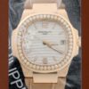 パテックフィリップ - ノーチラス | PATEK PHILIPPE | 7010R-011 | RG シルバー文字盤 クォーツ レザー | 中古 |