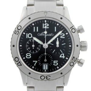 ブレゲ - トランスアトランティック | BREGUET | 3820ST/H2/SW9 | SS 黒文字盤 自動巻き ブレスレット | 中古 |