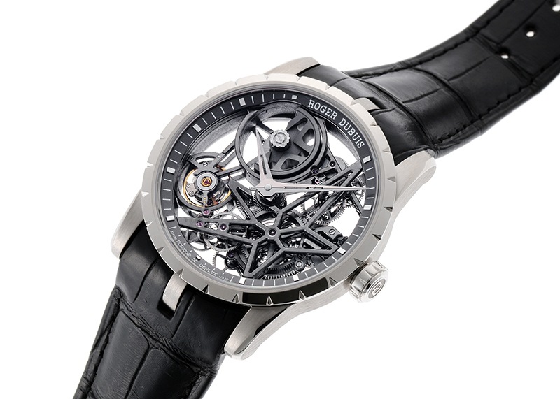 ロジェデュブイ - エクスカリバー42 オートマティック | ROGER DUBUIS | DBEX0507 スケルトン WG スケルトン文字盤 自動巻き レザー | 委託品 | 中古 |