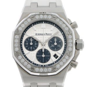 オーデマピゲ - ロイヤルオーク オフショア クロノグラフ | AUDEMARS PIGUET | 26231ST.ZZ.D010CA.01 | SS シルバー/ブルー文字盤 自動巻き ラバー | 委託品 | 中古