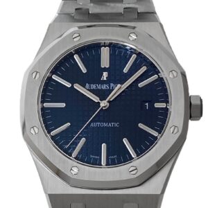 オーデマピゲ - ロイヤルオーク | AUDEMARS PIGUET | 15400ST.OO.1220ST.03 | SS ブルー文字盤 自動巻き ブレスレット | 中古 |