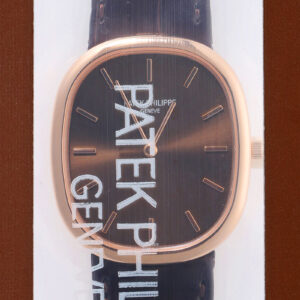 パテックフィリップ - ゴールデンエリプス | PATEK PHILIPPE | 3738/100R-001 | RG ブラウン文字盤 自動巻き レザー | レストア | 中古 |