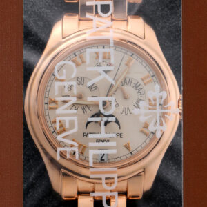 パテックフィリップ - アニュアルカレンダー | PATEK PHILIPPE | 5036/1R-001 | RG シルバー文字盤 自動巻き ブレスレット | レストア | 中古 |