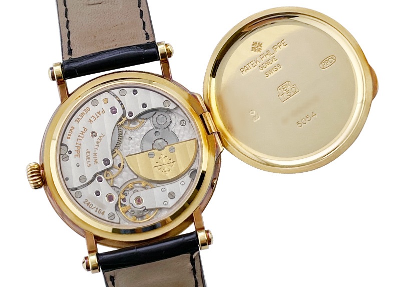 パテックフィリップ - プチコンプリケーション オフィサー | PATEK PHILIPPE | 5054J-001 | YG 白文字盤 自動巻き レザー | レストア