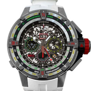 リシャールミル - オートマティック フライバック クロノグラフ レガッタ | Richard Mille | RM60-01 | TI スケルトン文字盤 自動巻き ラバー | 80本限定 | 委託品 | 中古 |