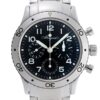 ブレゲ - アエロナバル | BREGUET | 3800ST/92/SW9 | SS 黒文字盤 自動巻き ブレスレット | 中古 |