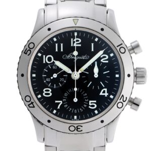 ブレゲ - アエロナバル | BREGUET | 3800ST/92/SW9 | SS 黒文字盤 自動巻き ブレスレット | 中古 |