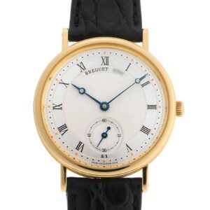 ブレゲ - クラシック ツインバレル | BREGUET | 5907BA/12/984 | YG シルバー文字盤 手巻き レザー | 中古 |