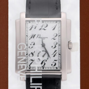パテックフィリップ - ゴンドーロ | PATEK PHILIPPE | 5024G-010 | WG 白文字盤 手巻き レザー | レストア | 中古 |