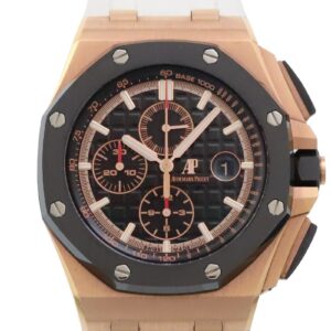 オーデマピゲ - ロイヤルオーク オフショアクロノグラフ | AUDEMARS PIGUET | 26401RO.OO.A002CA.02 | PG 黒文字盤 自動巻き ラバー | 委託品 | 中古