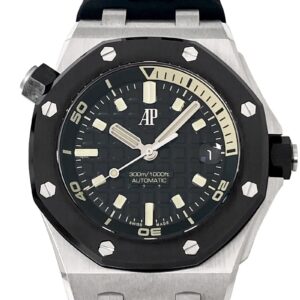 オーデマピゲ - ロイヤルオーク オフショアダイバー | AUDEMARS PIGUET | 15720CN.OO.A002CA.01 | WG 黒文字盤 自動巻き ラバー | 300本限定 | 中古