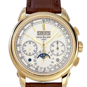パテックフィリップ - グランドコンプリケーション クロノグラフ | PATEK PHILIPPE | 5270J-001 | YG シルバー文字盤 手巻き レザー | 委託品 | 未使用品