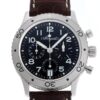 ブレゲ - トランスアトランティック | BREGUET | 3820ST/H2/9W6 | SS 黒文字盤 自動巻き レザー