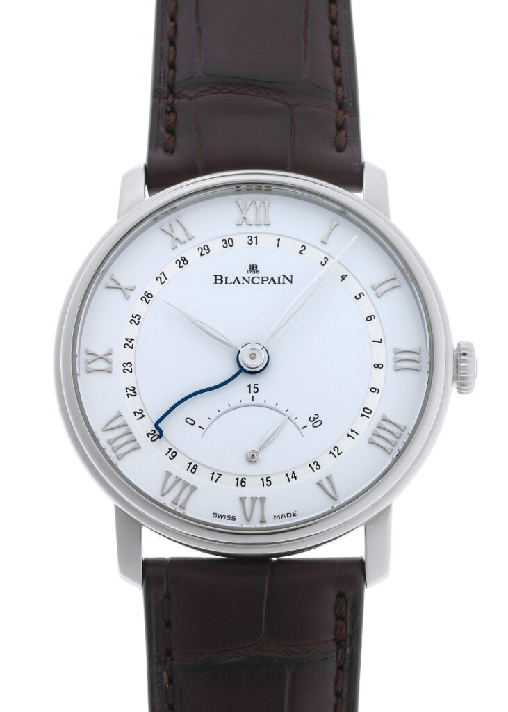 ブランパン - ヴィルレ | BLANCPAIN | 6653Q-1127-55B | SS 白文字盤 自動巻き レザー | 中古