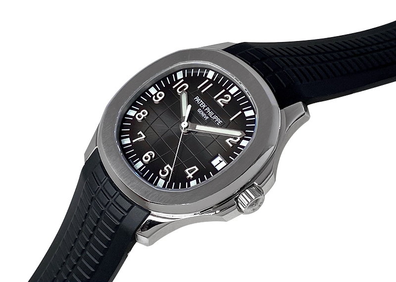 パテックフィリップ - アクアノート エクストララージ | PATEK PHILIPPE | 5167A-001 | SS 黒文字盤 自動巻き ラバー | 委託品 | 中古