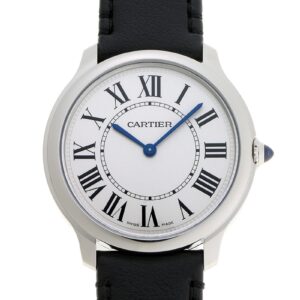 カルティエ - ロンド マスト ドゥ カルティエ | CARTIER | WSRN0031 | SS シルバー文字盤 クォーツ レザー