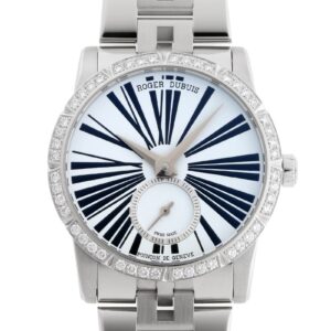 ロジェデュブイ - エクスカリバー 36 ベゼルダイヤ | ROGER DUBUIS | DBEX0377 | SS 白文字盤 自動巻き ブレスレット | 中古