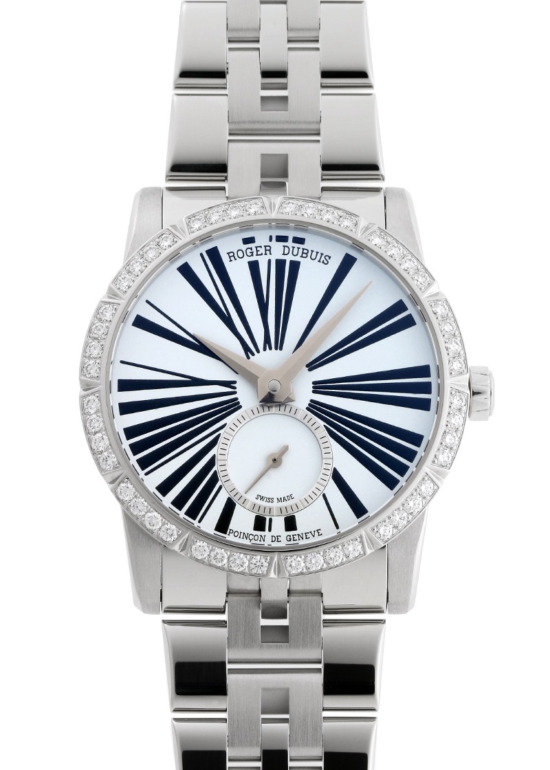 ロジェデュブイ - エクスカリバー 36 ベゼルダイヤ | ROGER DUBUIS | DBEX0377 | SS 白文字盤 自動巻き ブレスレット | 中古