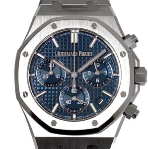 オーデマピゲ - ロイヤルオーク クロノグラフ 50周年記念 | AUDEMARS PIGUET | 26240ST.OO.1320ST.01 | SS ブルー文字盤 自動巻き ブレスレット | 委託品 | 中古