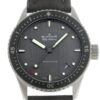 ブランパン - フィフティ ファゾムス バチスカーフ | BLANCPAIN | 5000-1210-G52A | TI グレー文字盤 自動巻き キャンバス | 新品同様