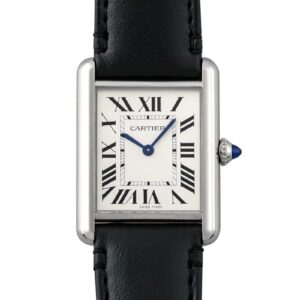 カルティエ - タンクマスト LM ソーラービート | CARTIER | WSTA0059 | SS シルバー文字盤 ソーラー レザー | 未使用品
