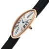 カルティエ - ベニュワール アロンジェ MM | CARTIER | W1537836 | PG シルバー文字盤 クォーツ レザー | 中古