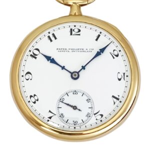 パテックフィリップ - ポケットウォッチ | PATEK PHILIPPE | YG エナメル文字盤 手巻き | 中古