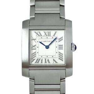 カルティエ - タンクフランセーズ MM | CARTIER | WSTA0074 | SS シルバー文字盤 クォーツ ブレスレット | 中古