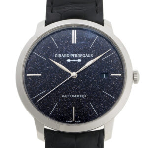ジラールペルゴ - 1966 オリオン | GIRARD-PERREGAUX | 49555-11-435-BB4A | SS ブルーアベンチュリン文字盤 自動巻き レザー | 中古
