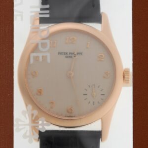 パテックフィリップ - カラトラバ | PATEK PHILIPPE | 5000R | RG アイボリー文字盤 自動巻き レザー | 中古