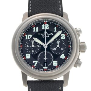 ブランパン - 2100 フライバック クロノグラフ | BLANCPAIN | B2185F-1230-64B | TI 黒文字盤 自動巻き レザー | 中古