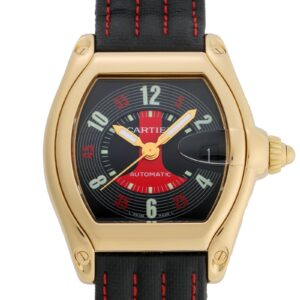 カルティエ - ロードスター LM エマーソンフィッティパルディ限定 | CARTIER | W62009V2 | YG 黒文字盤 自動巻き レザー | 中古